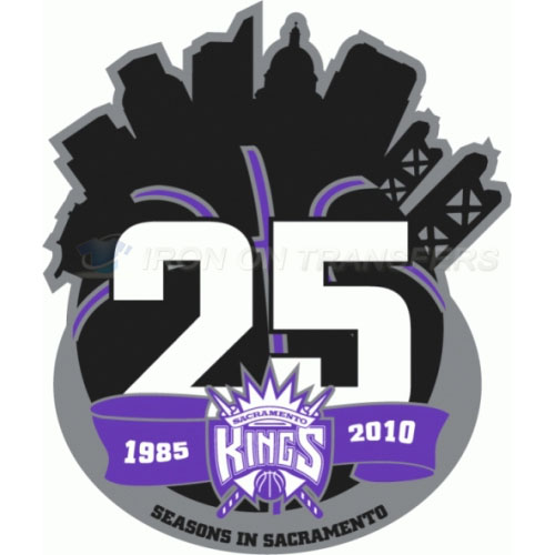 Sacramento Kings Iron-on Stickers (Heat Transfers)NO.1185